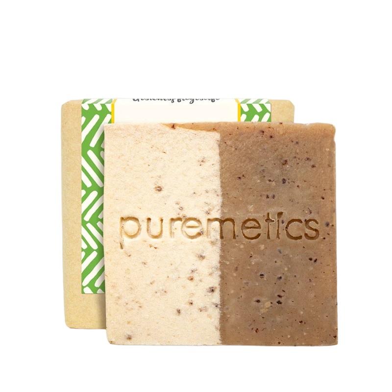 Puremetics   Ansigtsplejende Sæbebar   Hamp
